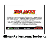 Hilman Rolles Toe Jacks